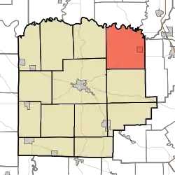 Location in Washington County