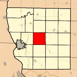 Location in Adams County