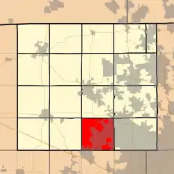 Location in McHenry County