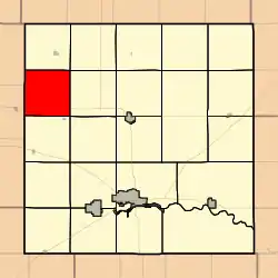 Location in Barton County