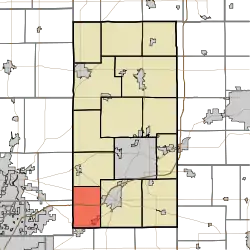 Location in Madison County