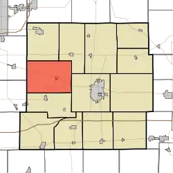 Location in Henry County