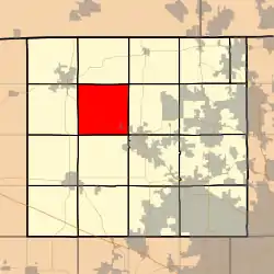 Location in McHenry County