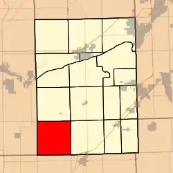 Location in Grundy County