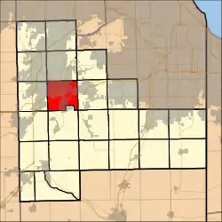 Location in Will County