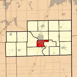 Location in Kankakee County