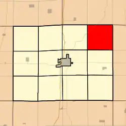 Location in Clarke County