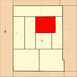 Location in Hamilton County