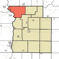 Location in Parke County