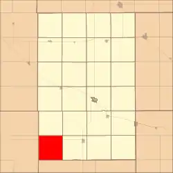 Location in Antelope County