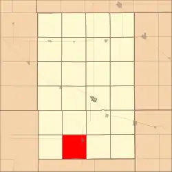 Location in Antelope County