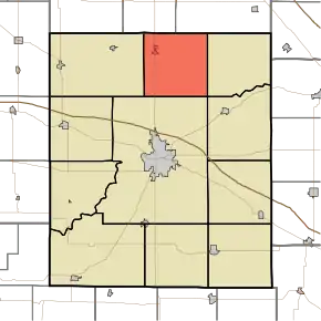 Location in Montgomery County