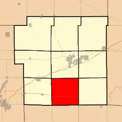 Location in Bond County