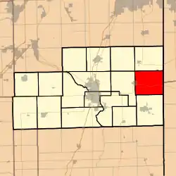 Location in Kankakee County