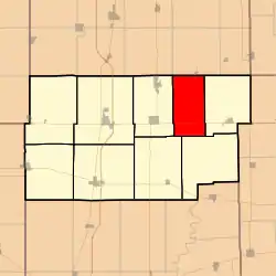 Location in Douglas County