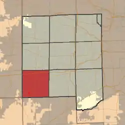 Location in DuPage County