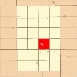 Location in Antelope County