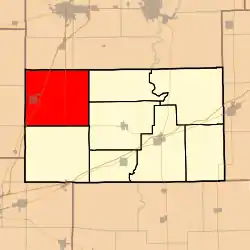 Location in Cumberland County