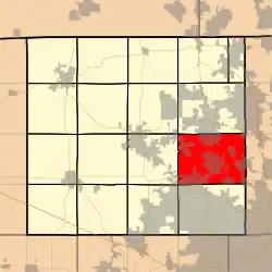 Location in McHenry County