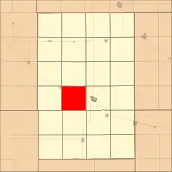 Location in Antelope County