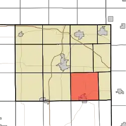 Location in Steuben County