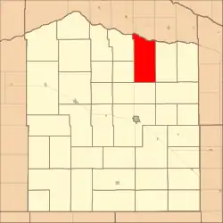 Location in Holt County