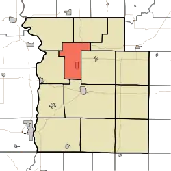 Location in Parke County