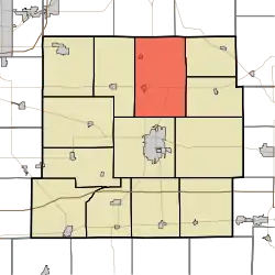 Location in Henry County