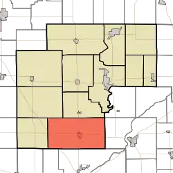 Location in White County