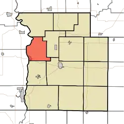 Location in Parke County