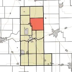 Location in Miami County