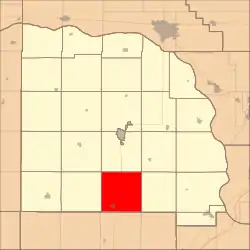 Location in Saunders County