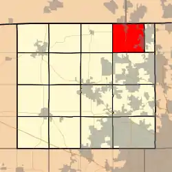 Location in McHenry County