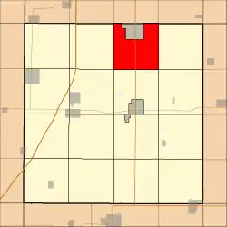 Location in Franklin County