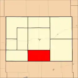 Location in Hodgeman County