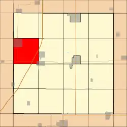 Location in Franklin County