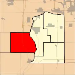 Location in Putnam County