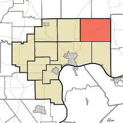 Location in Jefferson County