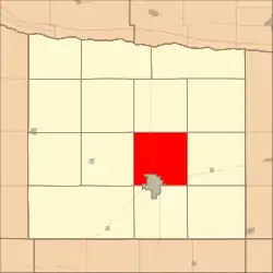 Location in Phelps County