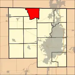 Location in Winnebago County