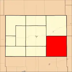 Location in Hodgeman County