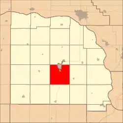 Location in Saunders County