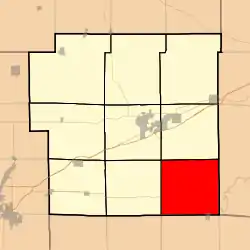 Location in Bond County