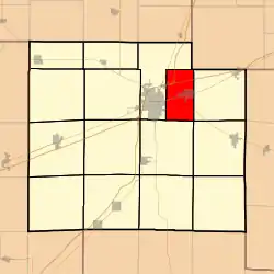 Location in Effingham County