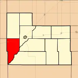 Location in Edwards County