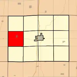 Location in Clarke County