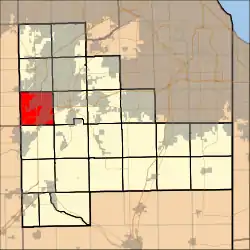 Location in Will County