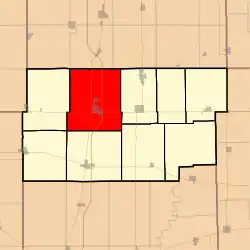 Location in Douglas County