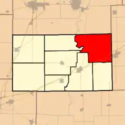 Location in Cumberland County