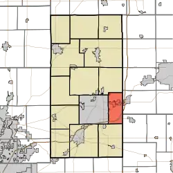 Location in Madison County